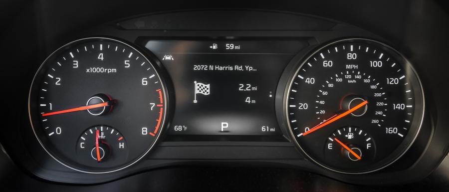 Панель приборов Kia Cadenza (YG) 2016 года  (NA) (фото 32 из 41)